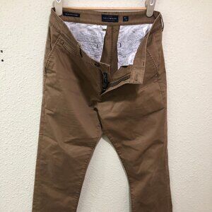 Lucky Brand Pants 410 Athletic Chino Brown Men's Size 36x30 Straight Leg